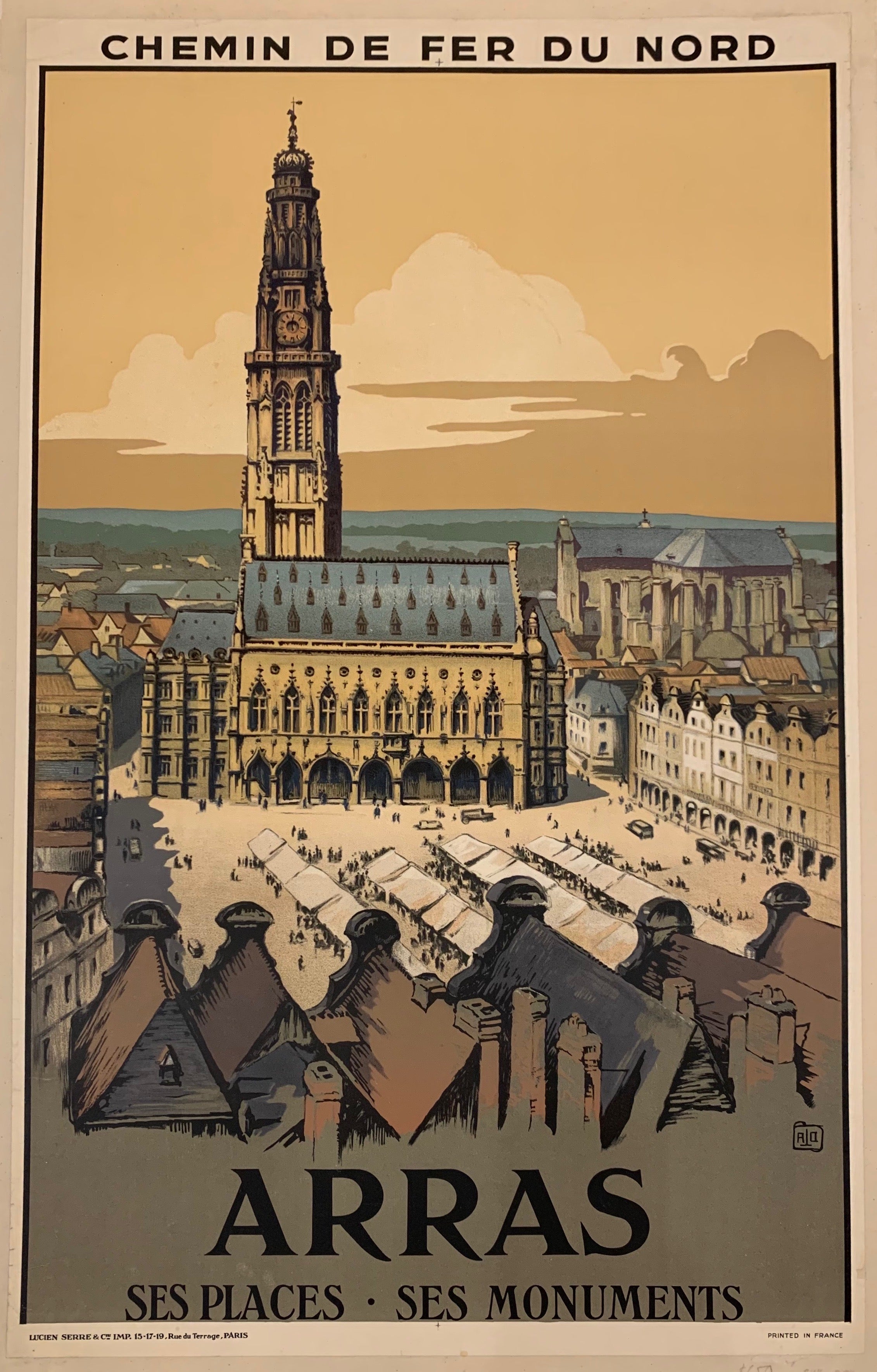 Arras Travel Poster ✓