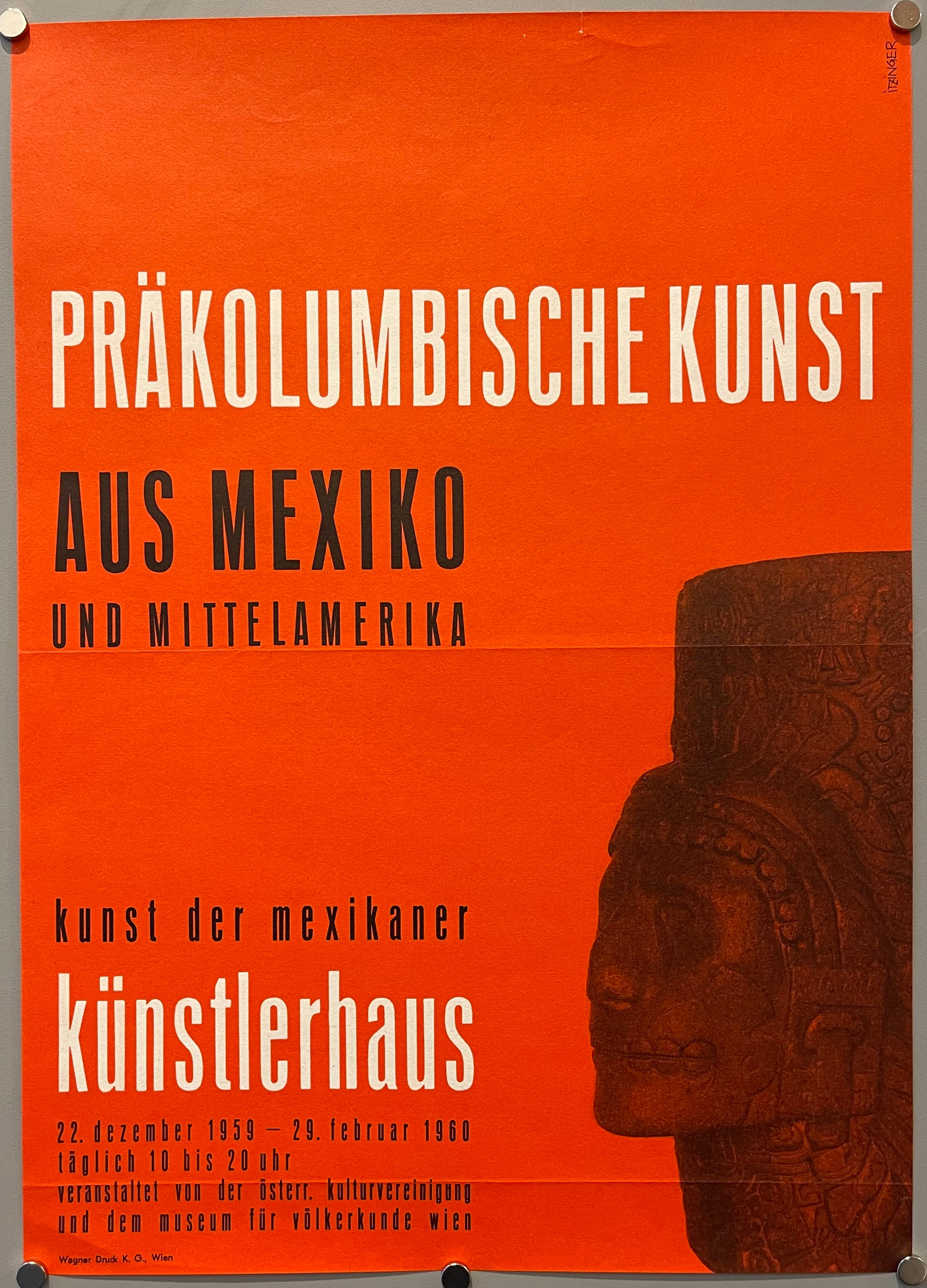 poster for an art exhibition in Vienna