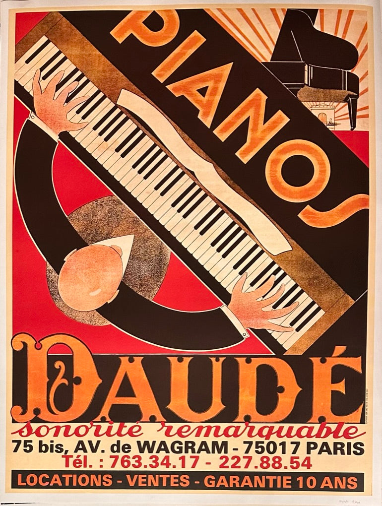 Pianos Daudé ✓ – Poster MüzesiPianos Daudé ✓ – Poster Müzesi  