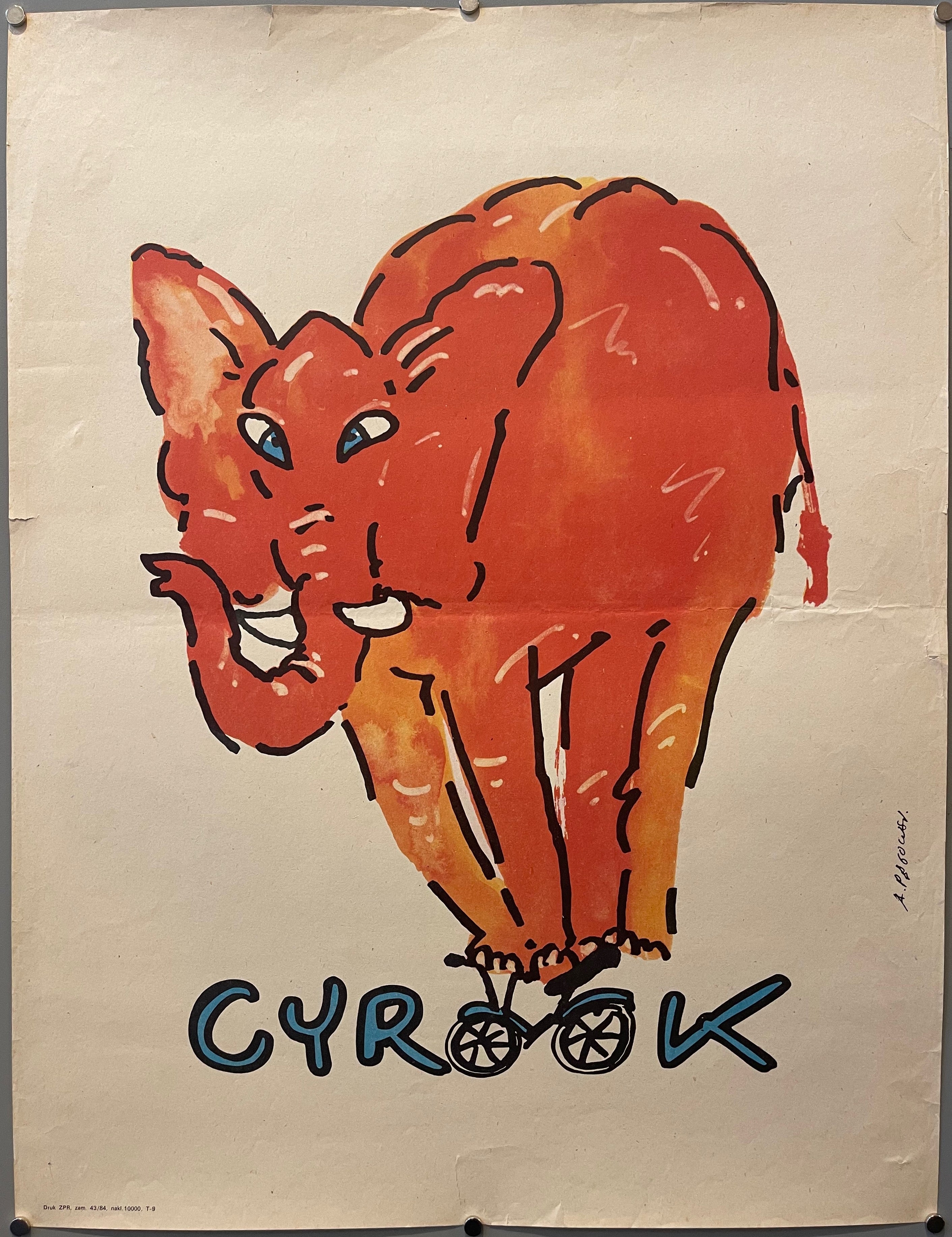 Cyrk Pagowski Poster