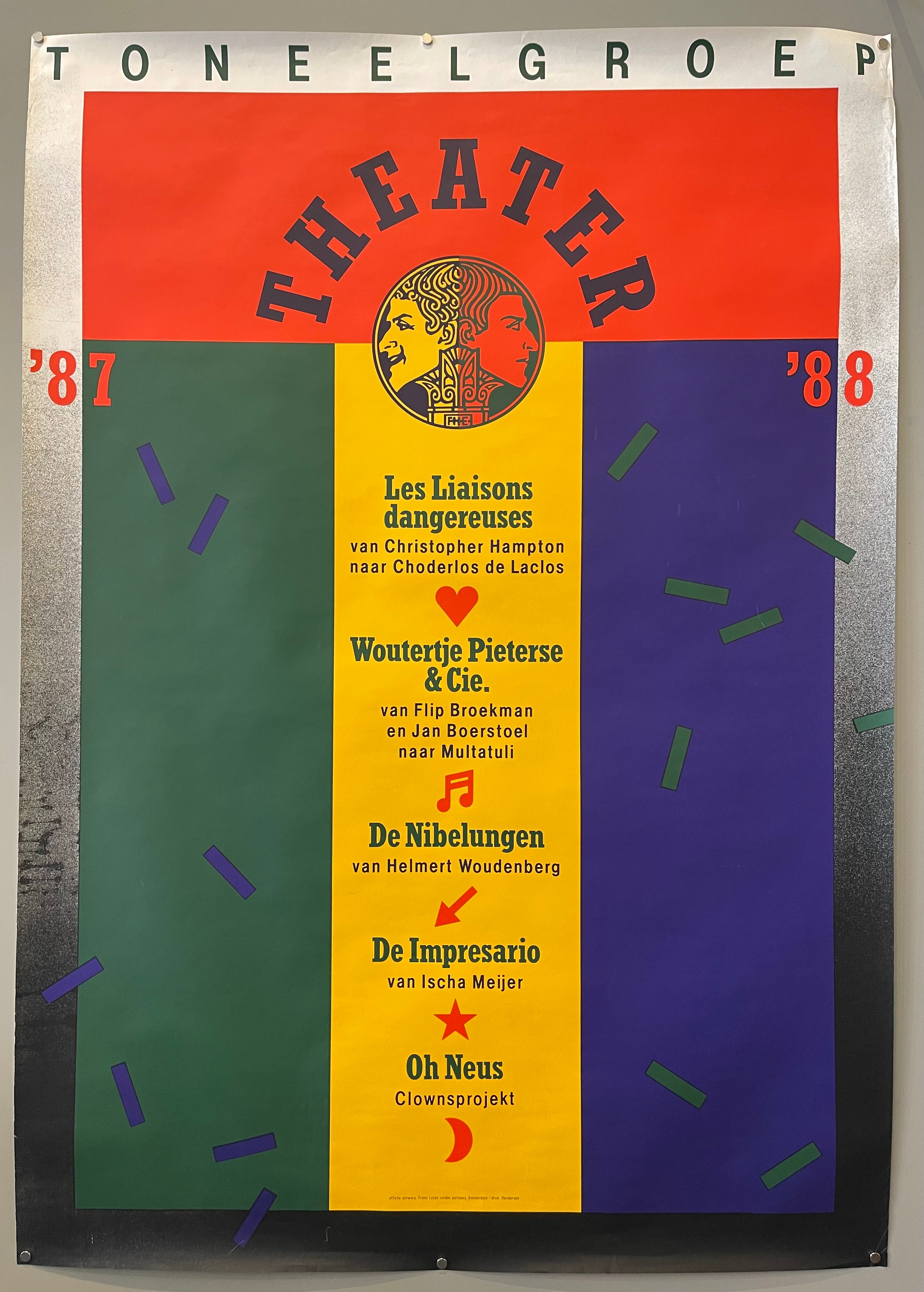 poster for a theater company