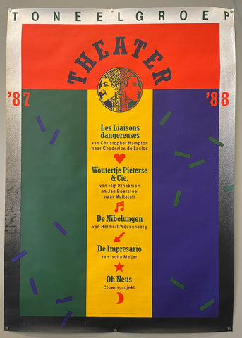Link to  Toneelgroep PosterThe Netherlands, 1987  Product
