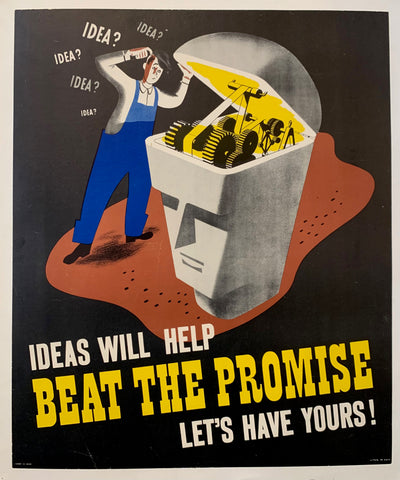 Link to  Ideas Will Help PosterU.S.A., 1942  Product