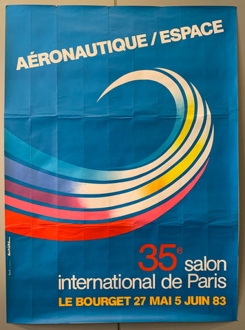 Link to  Aéronautique/Espace PosterFrance, 1983  Product