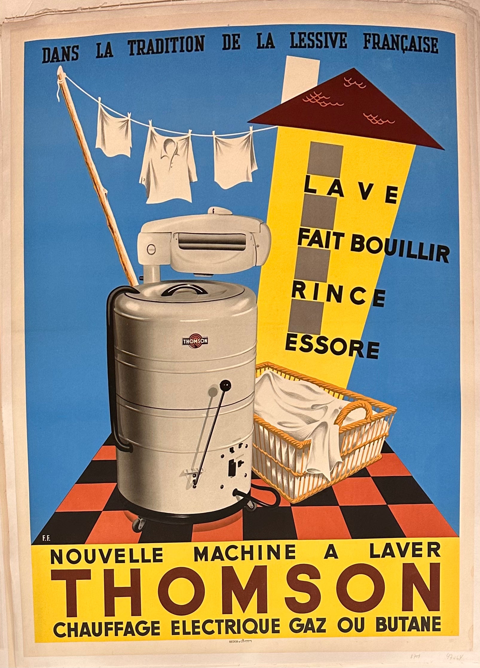 Nouvelle Machine A Laver Thomson Chauffage Electrique Gaz Ou Butane  ✓