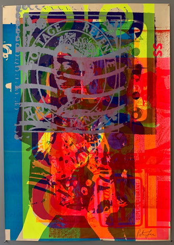 Link to Betsey Johnson Peter Gee Fashion Collage Print #39U.S.A., c. 1968 Product
