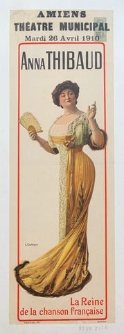 Link to  Amiens Theatre Municipal "Anna Thibaud" ✓France, C. 1910  Product