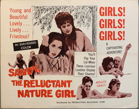 Link to Sandy, The Reluctant Nature Girl Film PosterU.S.A FILM, 1966 Product