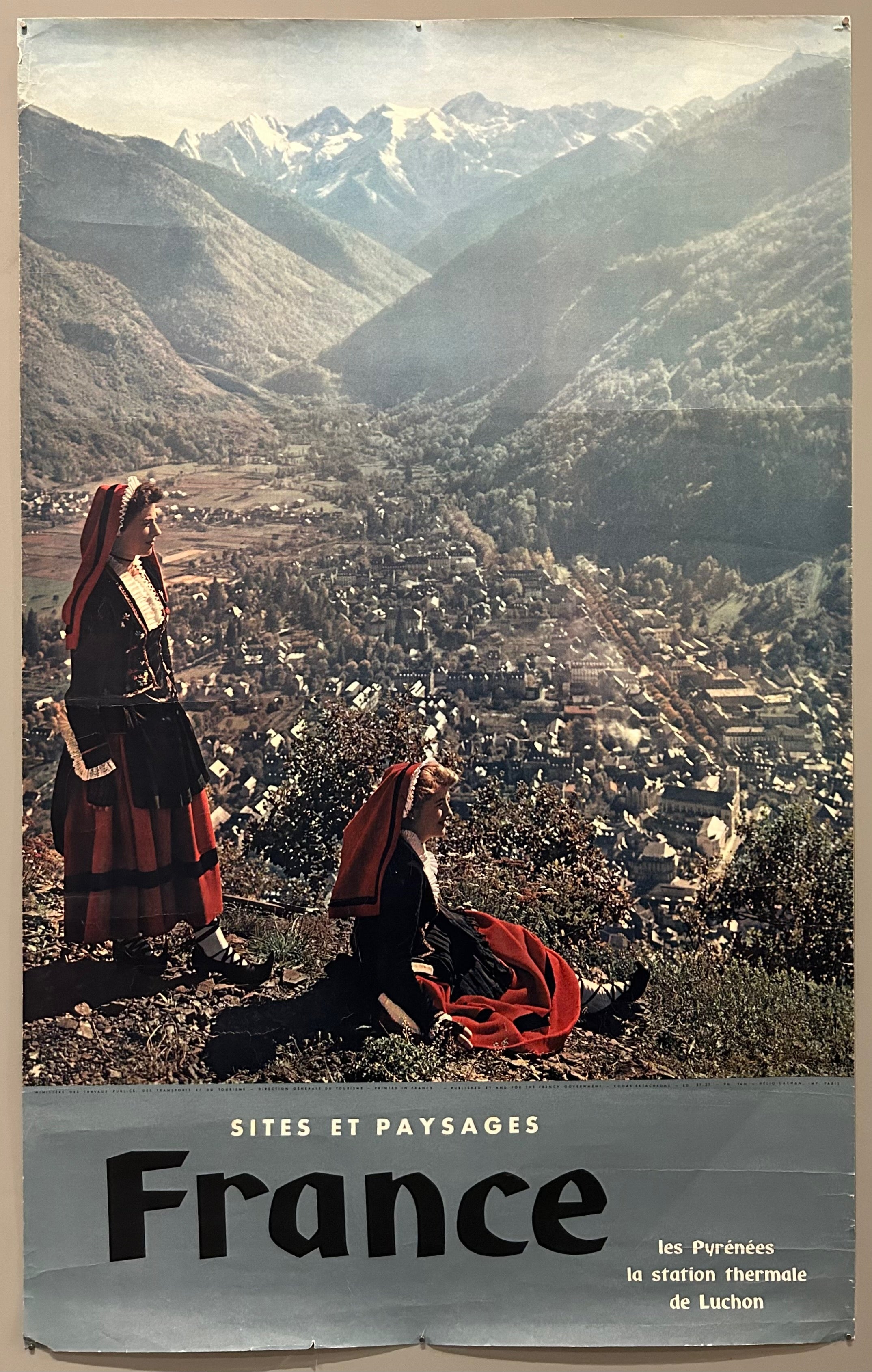 Sites et Paysages France Poster