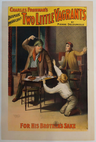 Link to  Charles Frohman's  "Two Little Vagrants"USA, 1896  Product