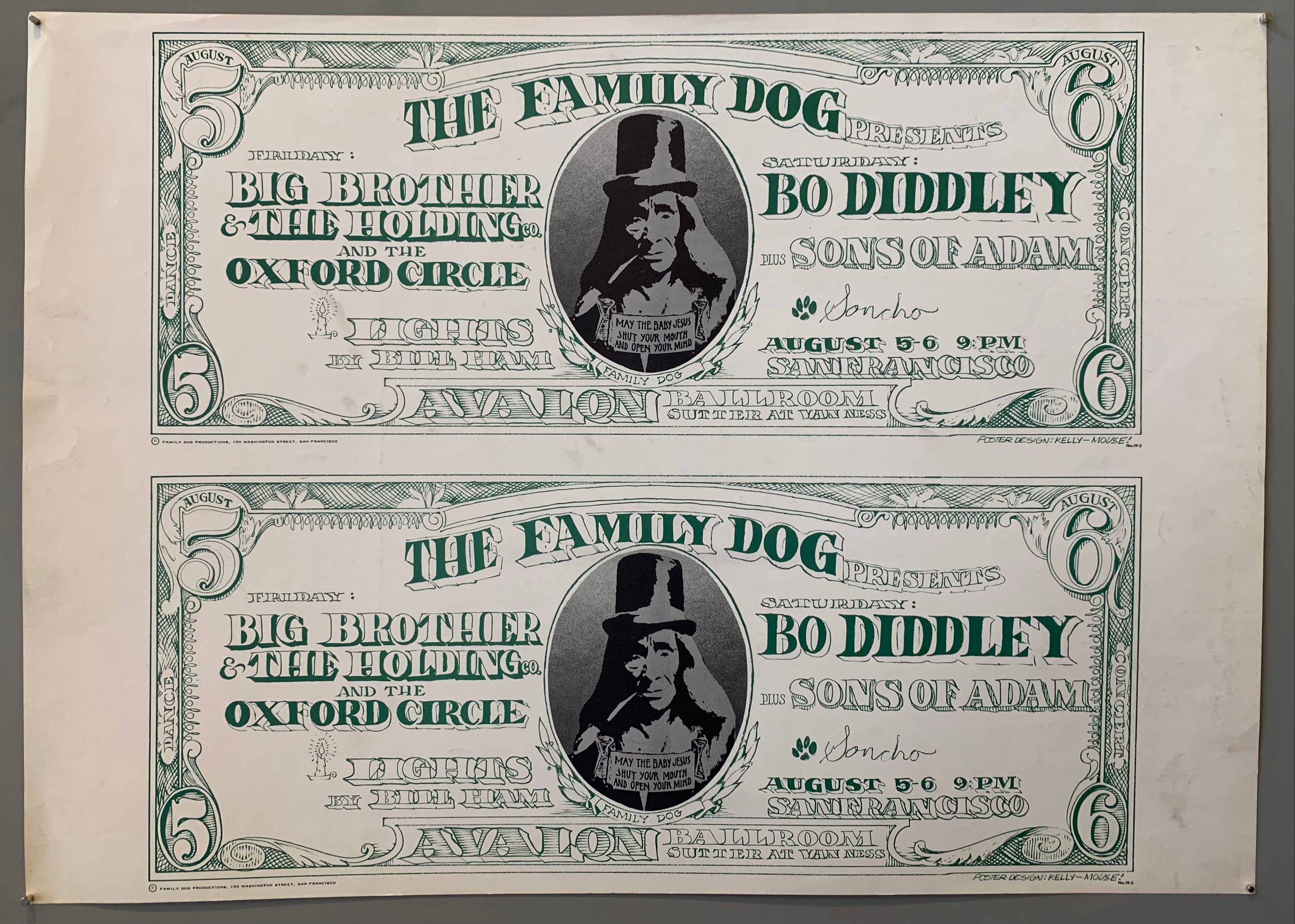 Big Brother & the Holding Co. Poster
