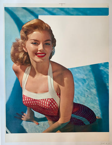Link to  Retro Bathing Suit Model PosterUSA, 1958  Product