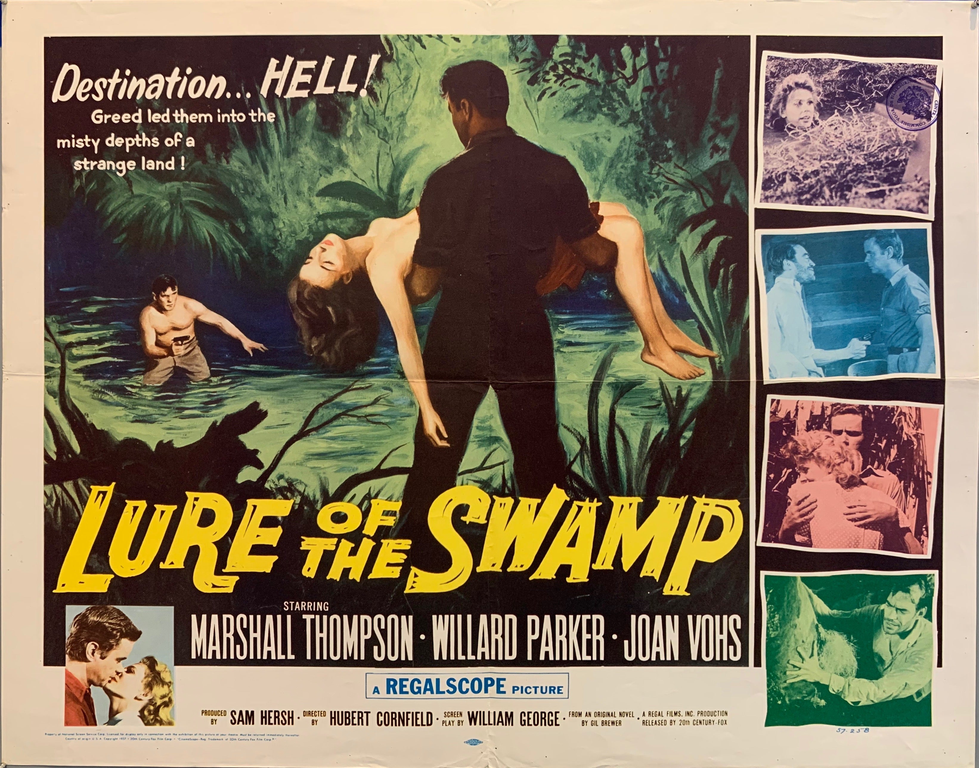 Lure Of The Swamp Poster