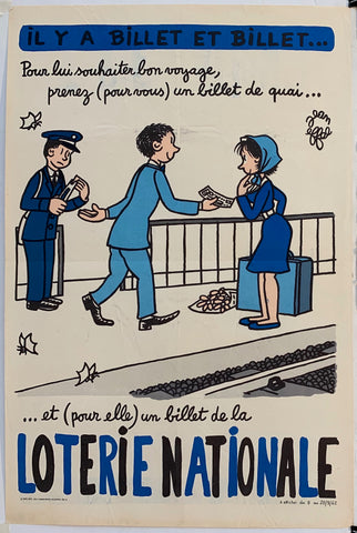 Link to  Loterie Nationale: "Bon Voyage"France, C. 1955  Product