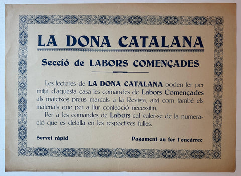 La Dona Catalana Poster