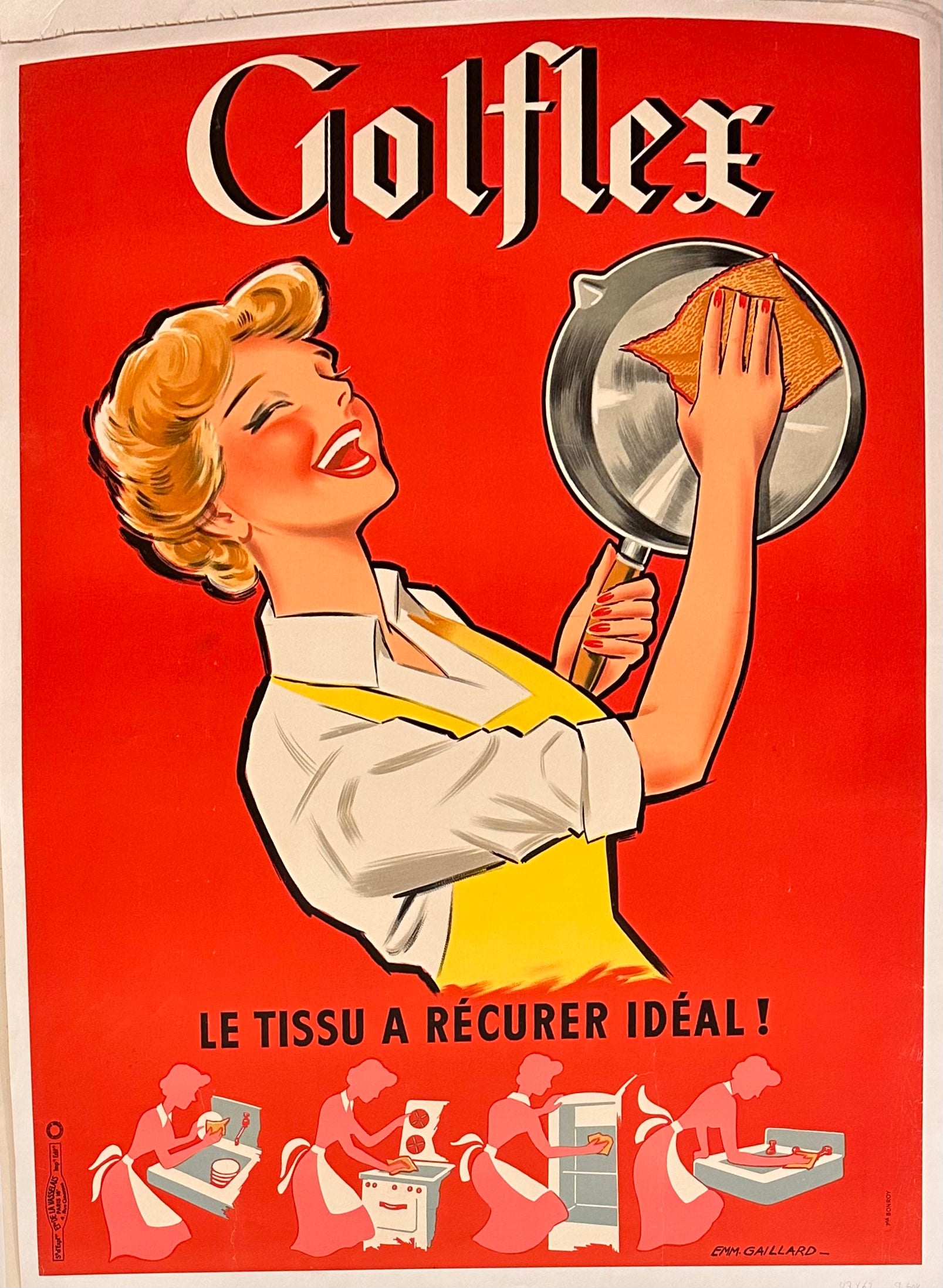 Golflex Vintage Poster ✓