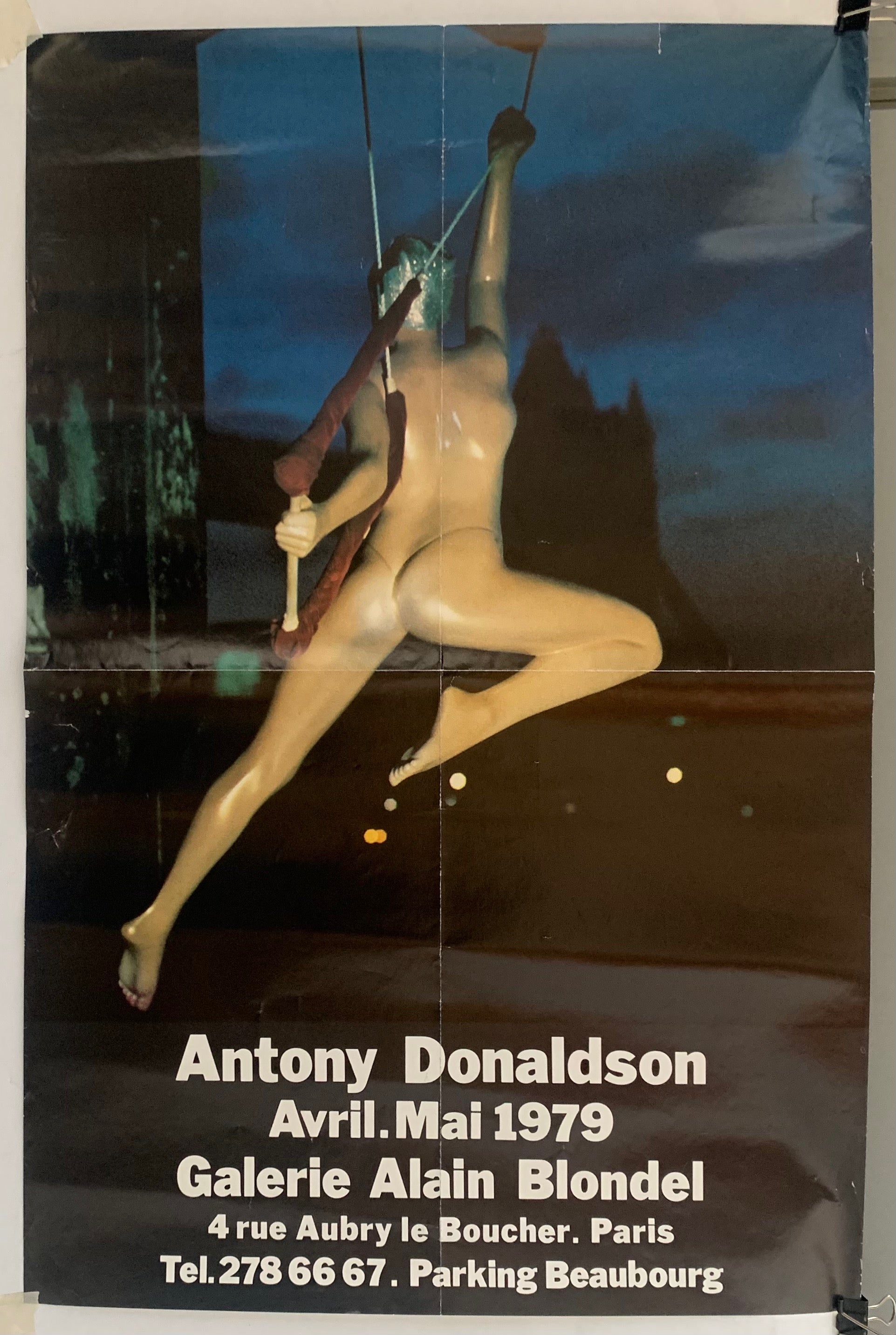 Antony Donaldson Exhibition Poster