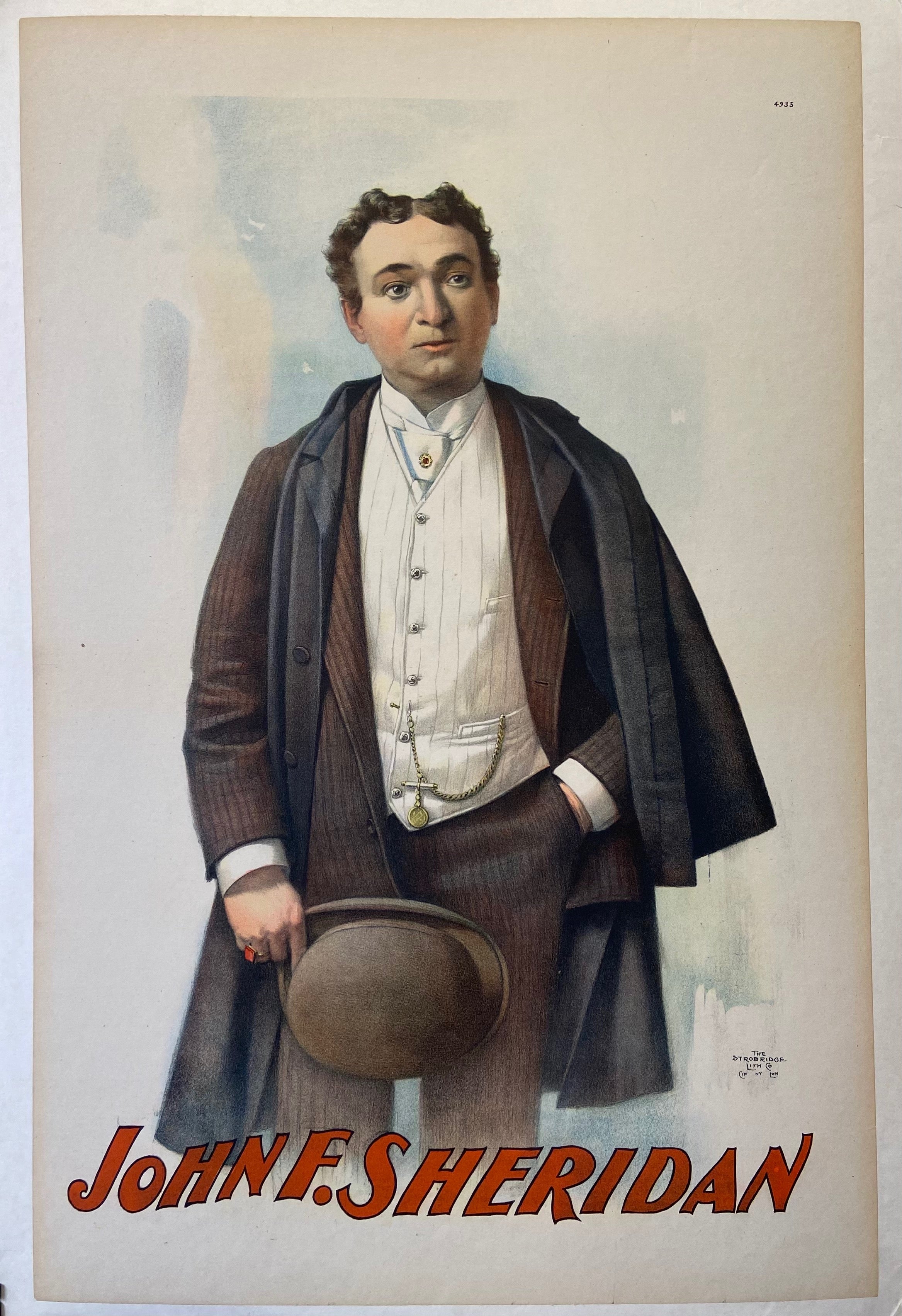 Portrait of actor John F. Sheridan