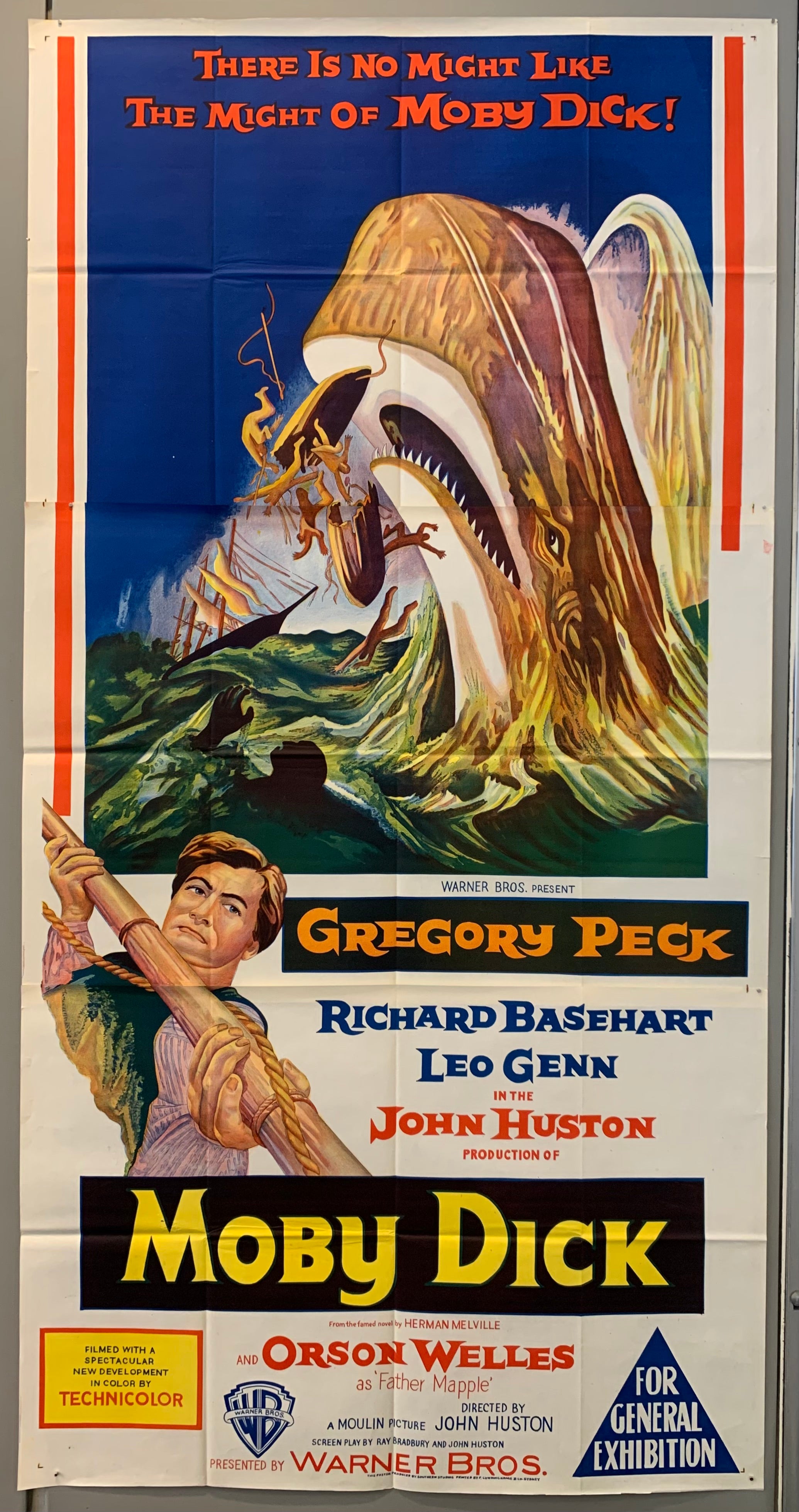 Gregory Peck in Moby Dick – Poster Museum
