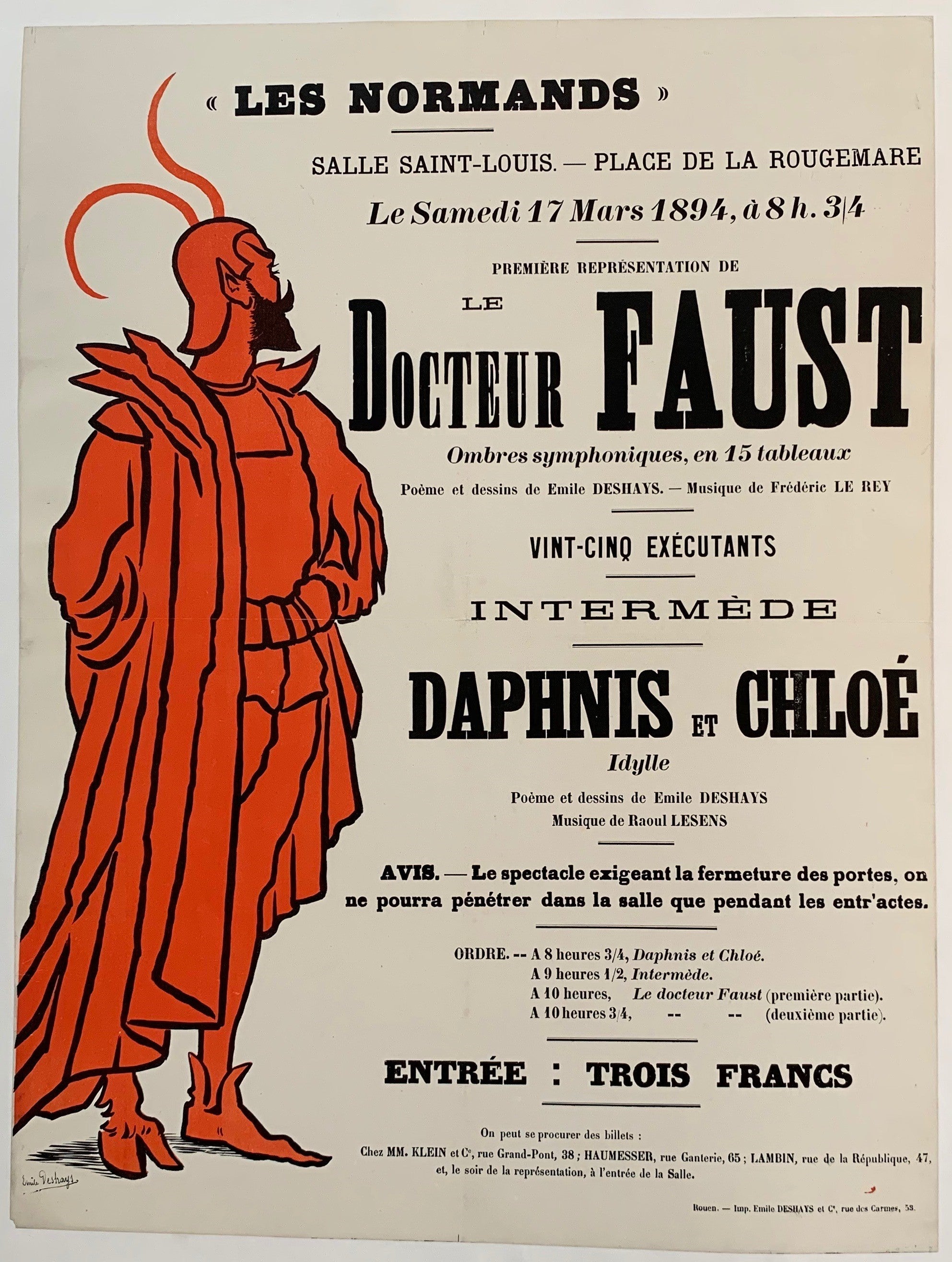 Le Docteur Faust Ombres symphoniques, en 15 tableaux