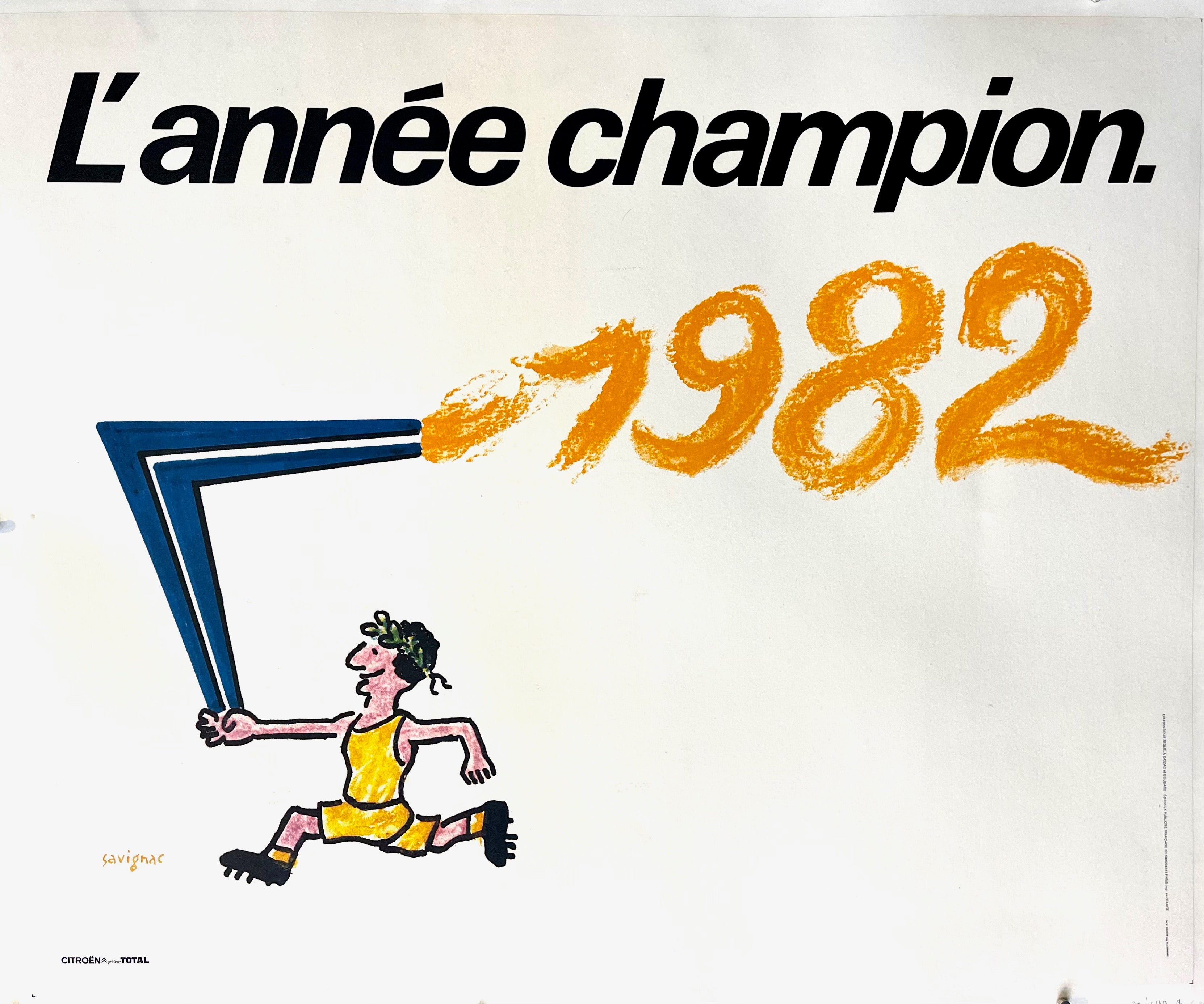 L'Année Champion Poster