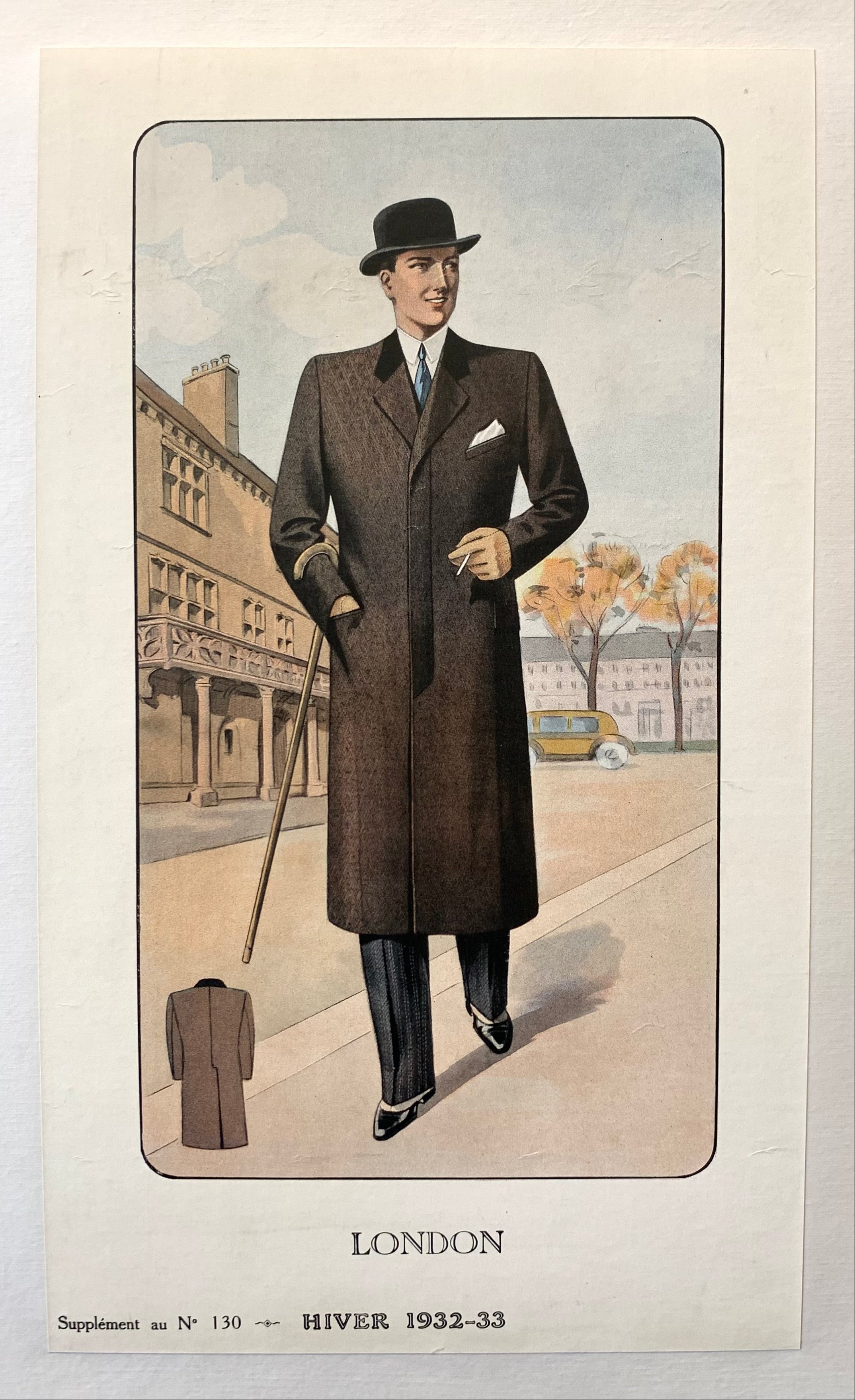 London Men's Fashion Poster