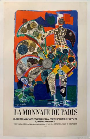 Link to  La Monnaie de Paris Poster ✓France, c. 1972  Product