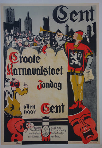 Link to  grote carnavalstoet zondagL. Morauw c.1920  Product