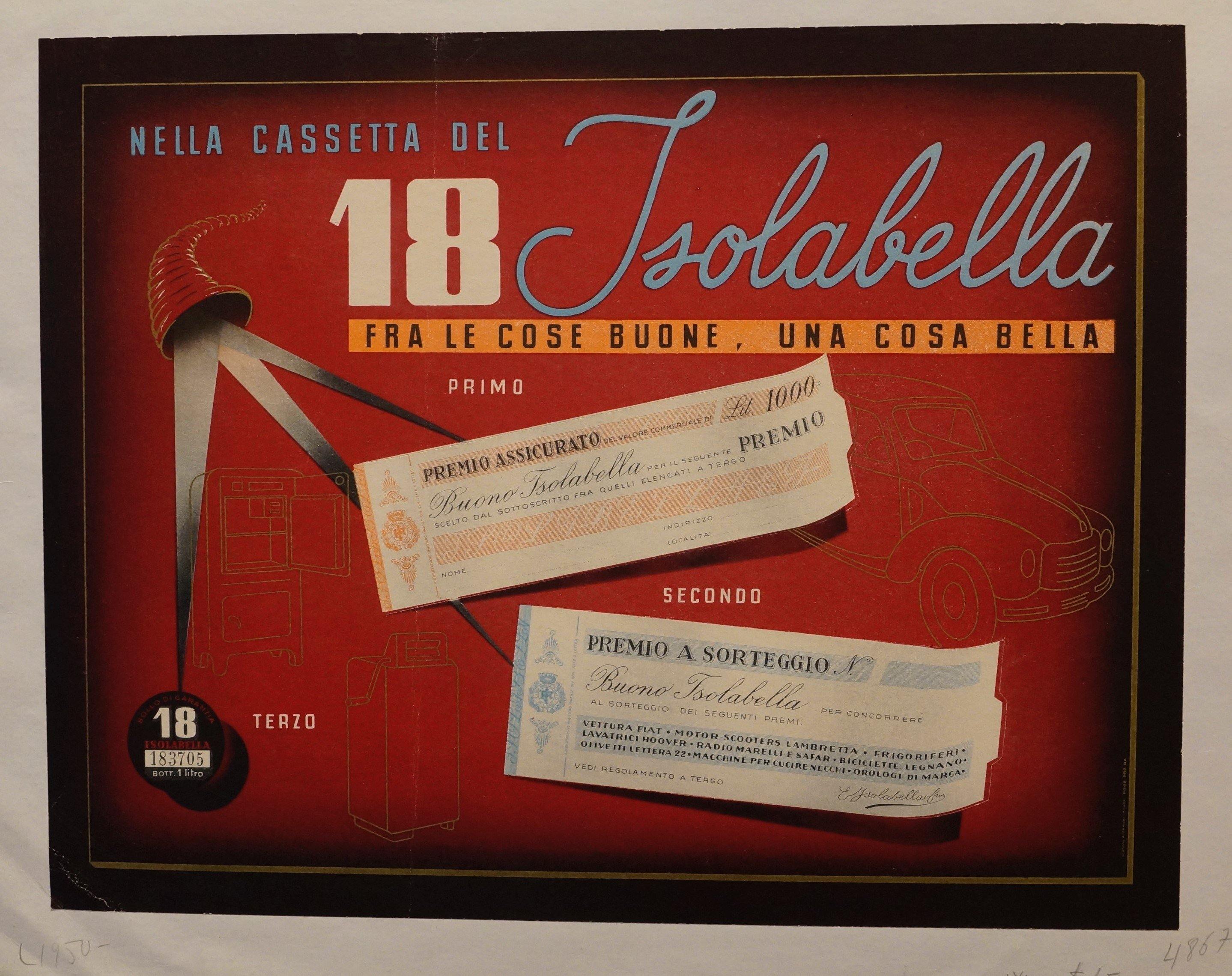 Nella Cassetta Del 18 Isolabella Fra Le Cose Buone, Una Cosa Bella - Poster Museum