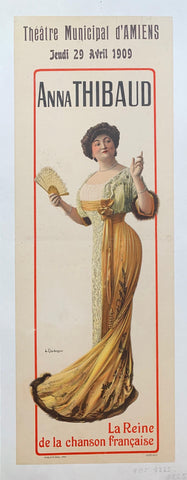 Link to Amiens Theatre Muncipal "Anna Thibaud" (Alternate) ✓France, C. 1909 Product