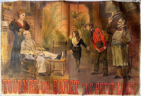 Tournée Ch. Baret "Le Petit Lord" Poster