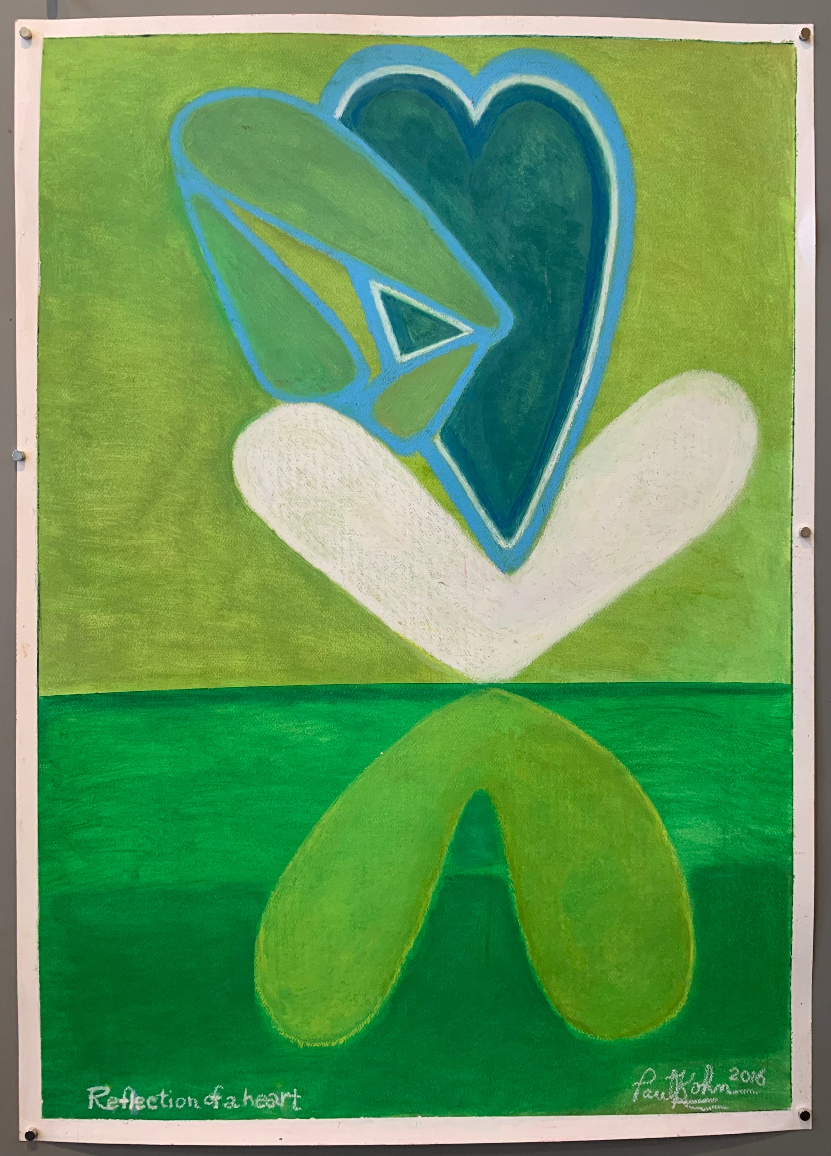 Paul Kohn 'Reflection of a Heart' #109