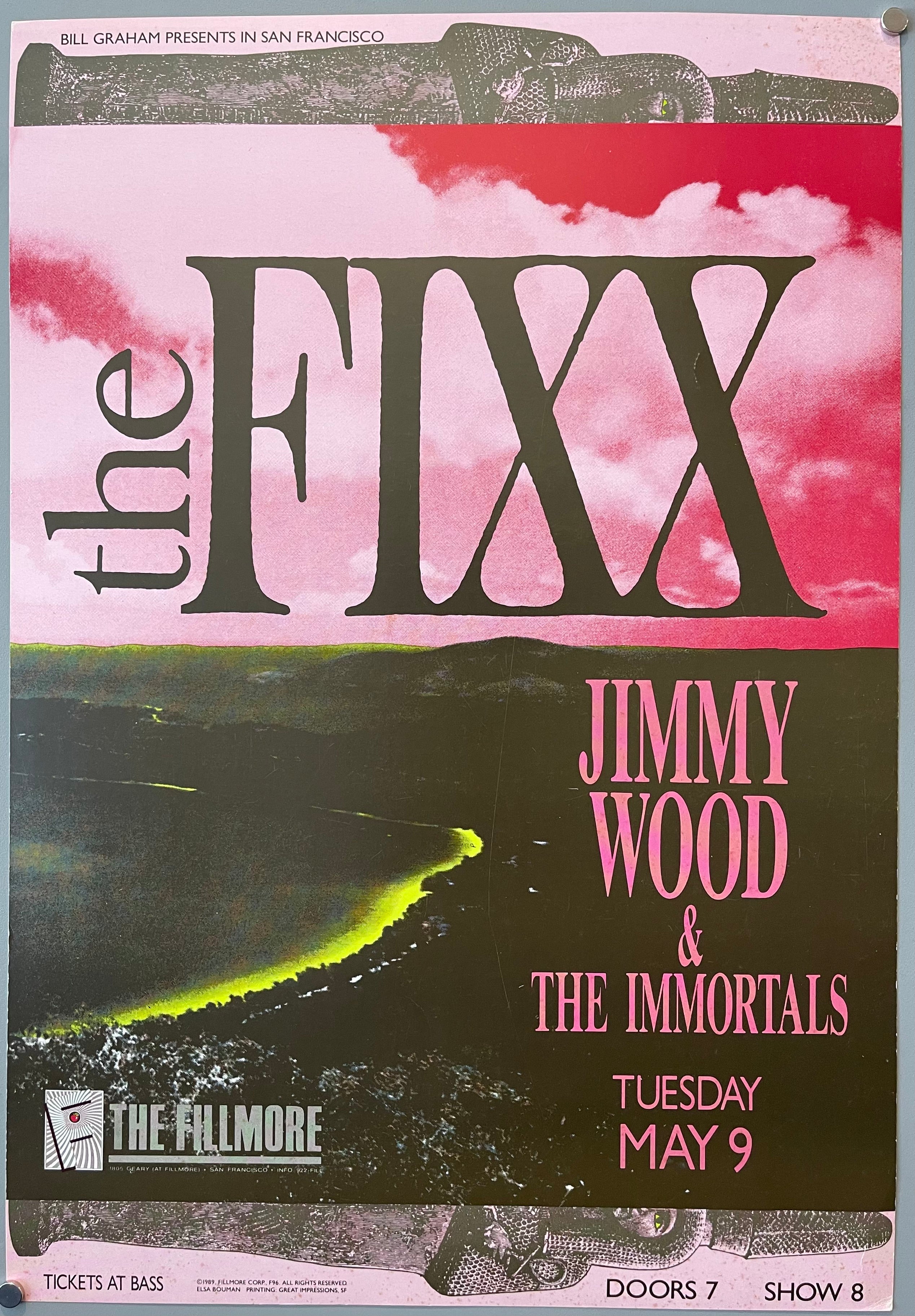 The Fixx Poster