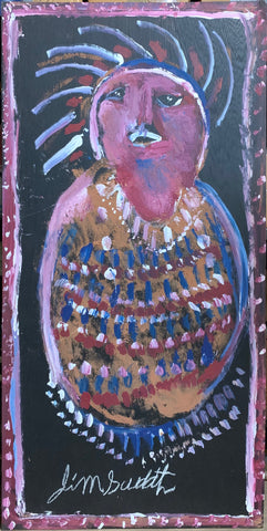 Link to Purple Chief #22, Jimmie Lee Sudduth PaintingU.S.A, c. 1995 Product