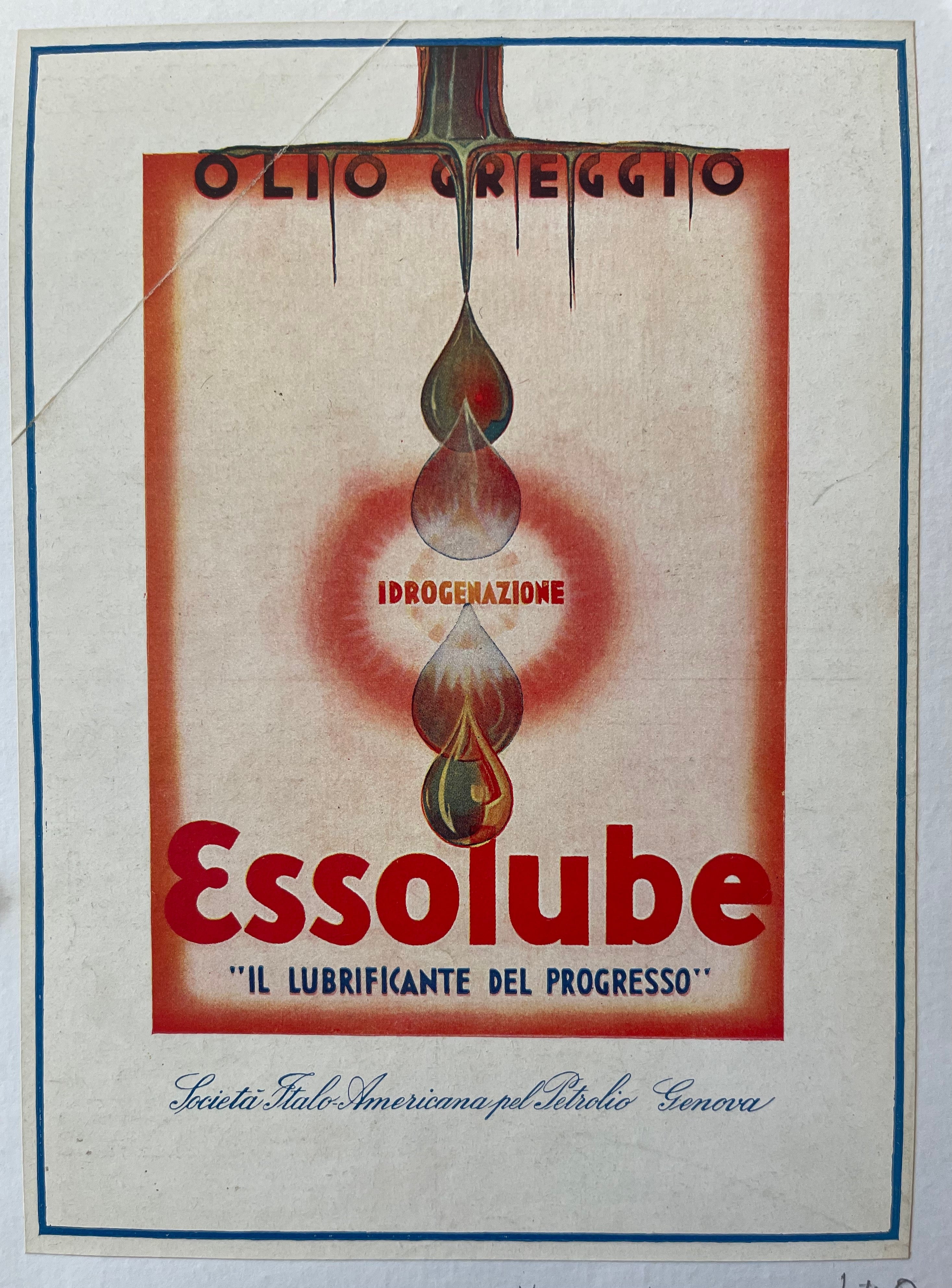 Essolube Advertisement