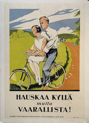 Link to  Hauskaa KyllaTransportation Poster, 1930  Product