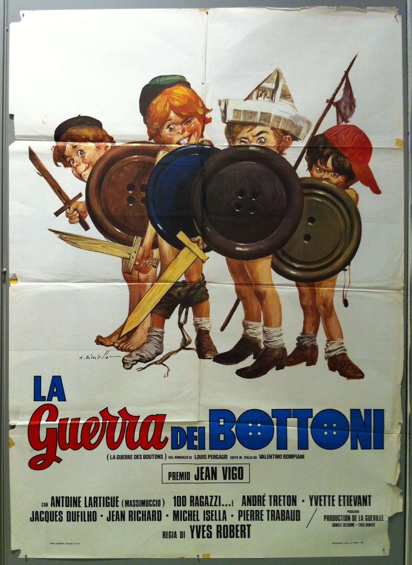 La Guerra dei Bottoni Film Poster