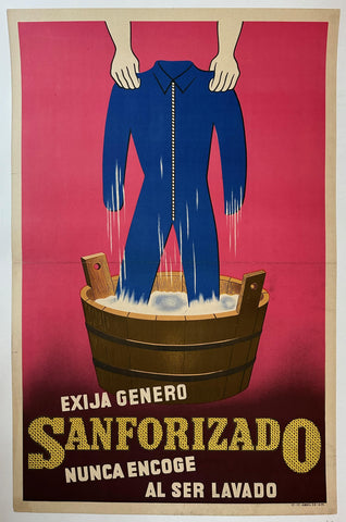 Link to  Sanforizado PosterUruguay, 1942  Product