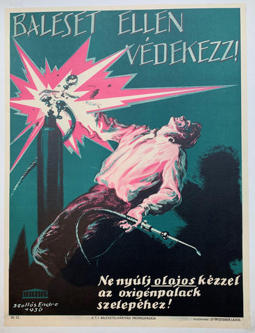 Link to  Baleset Ellen Vedekezz!Hungary, 1936  Product