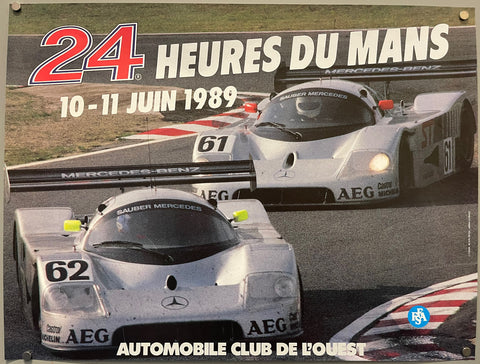 Link to  24 Heures du Mans 1989 Poster 2France, 1989  Product