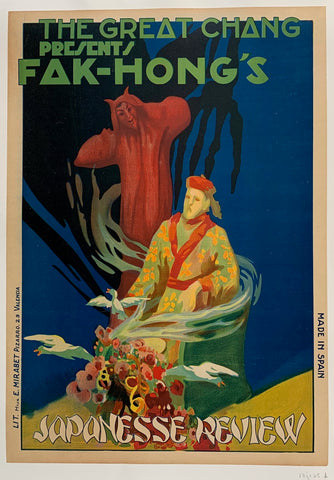 Link to The Great Chang Presents; Fak-Hongs "Japanesse Review" ✓Spain, C. 1922 Product