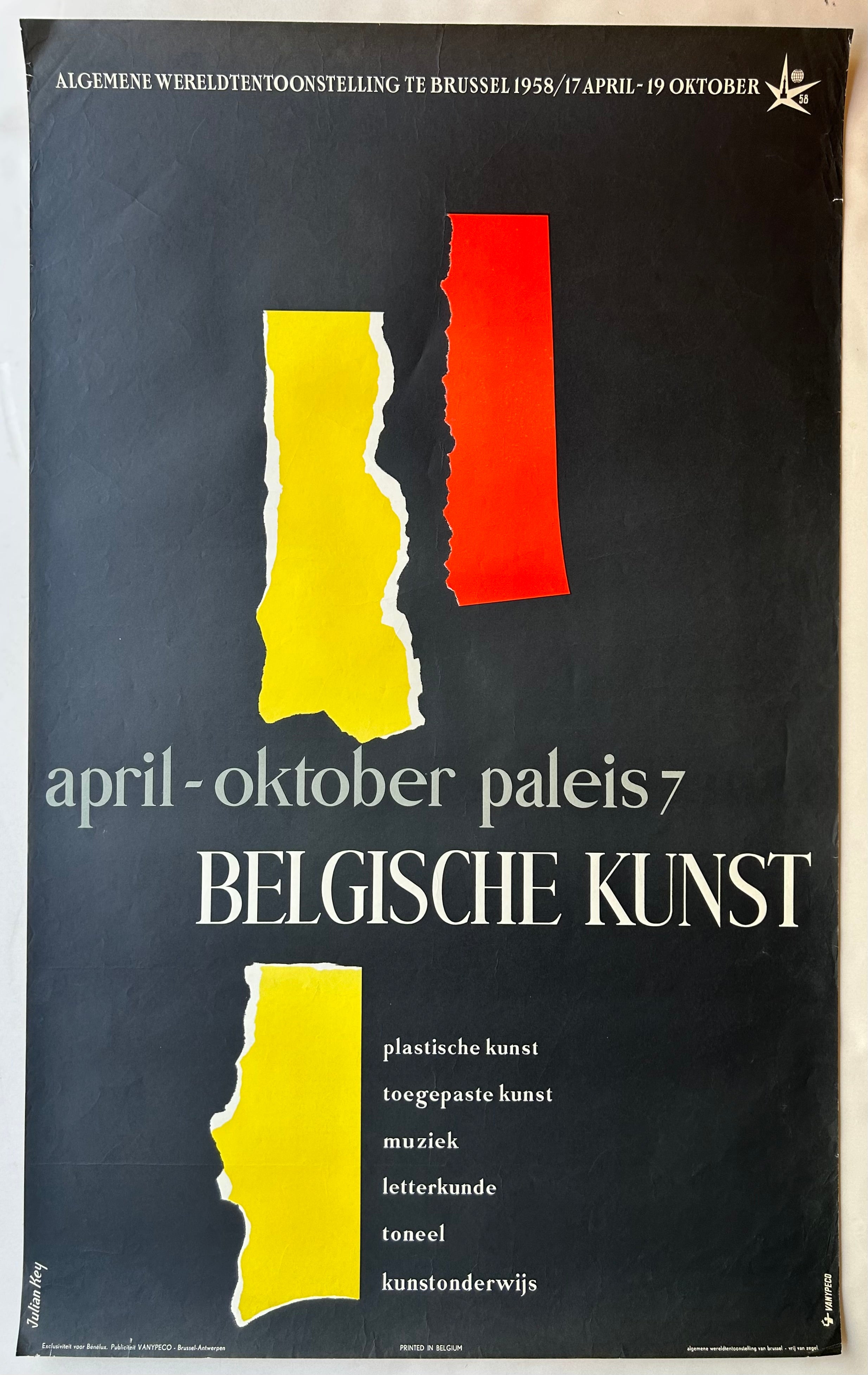 Belgische Kunst Poster