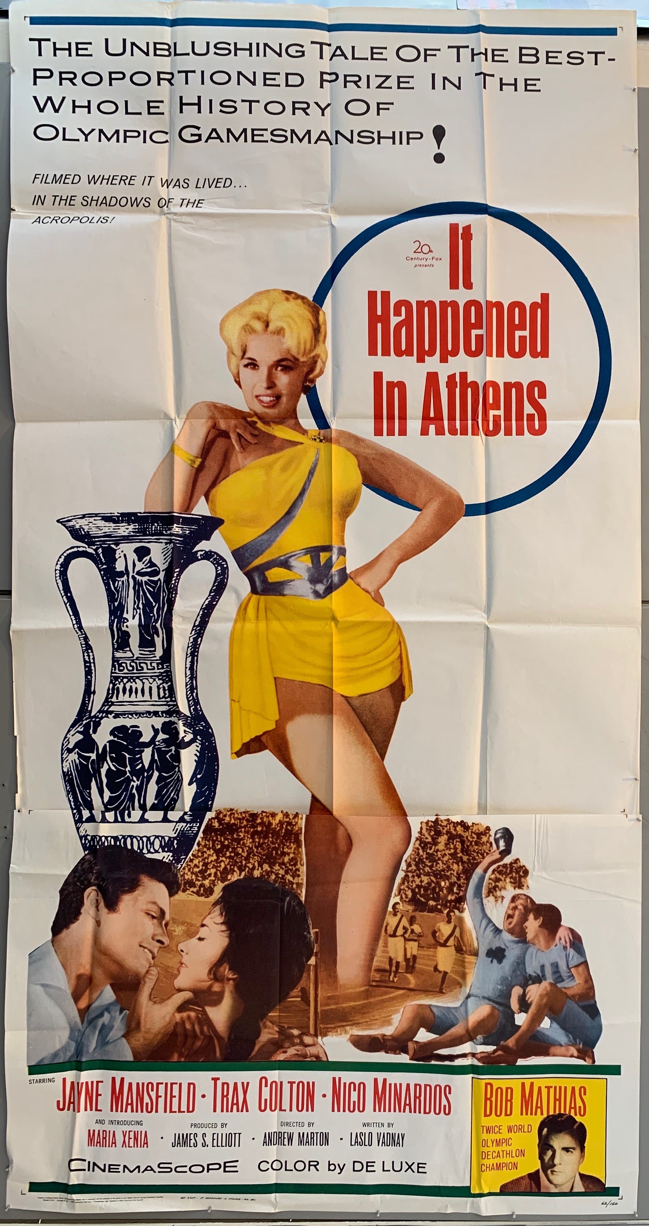It Happened in Athens Poster