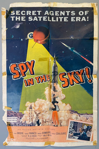 Link to Secret Agents of the Satellite Era! -- Spy in the Sky!U.S.A Film, 1958 Product