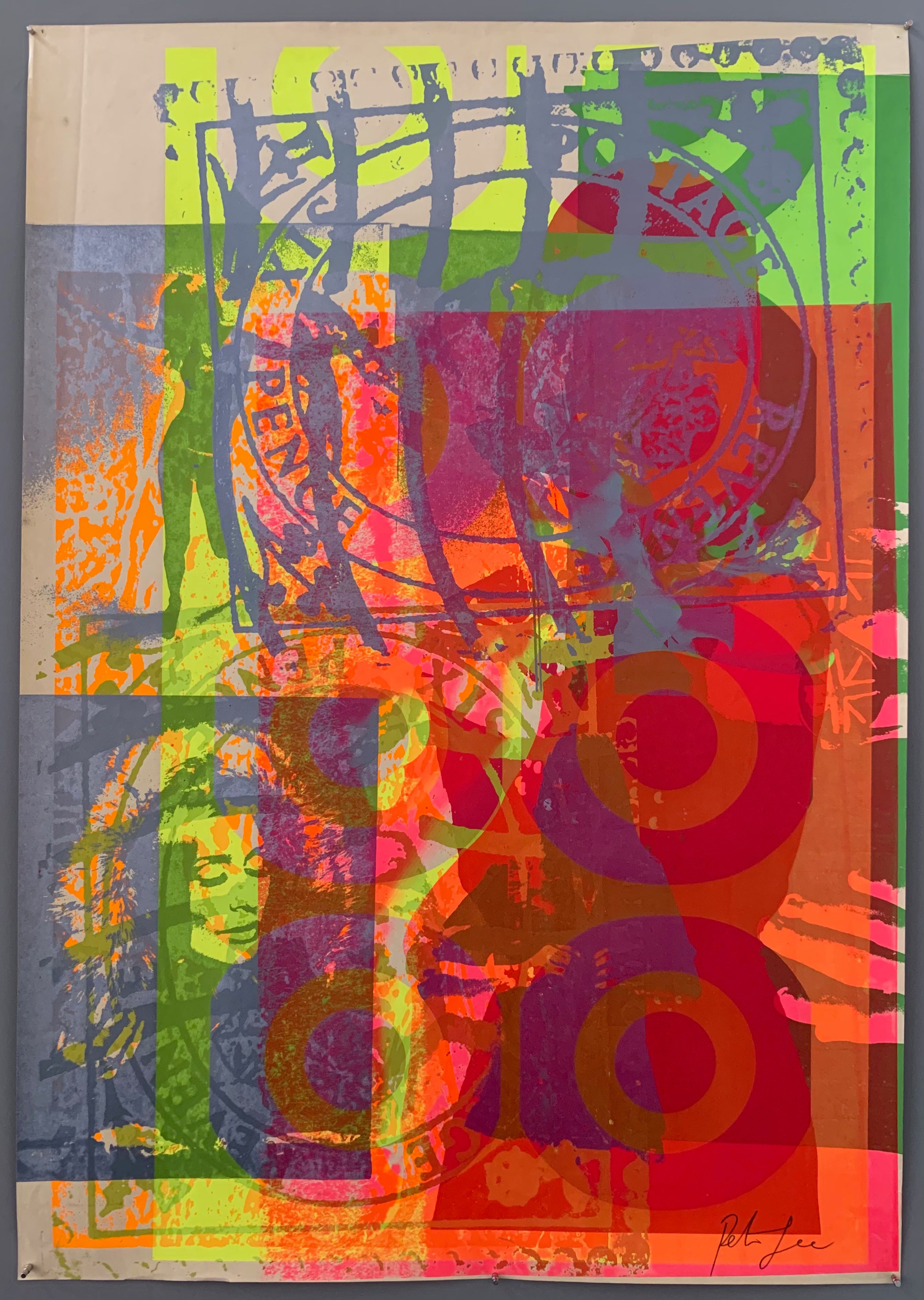 Betsey Johnson Peter Gee Fashion Collage Print #36