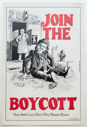 Link to  Join the Boycott Poster ✓USA, 1981  Product