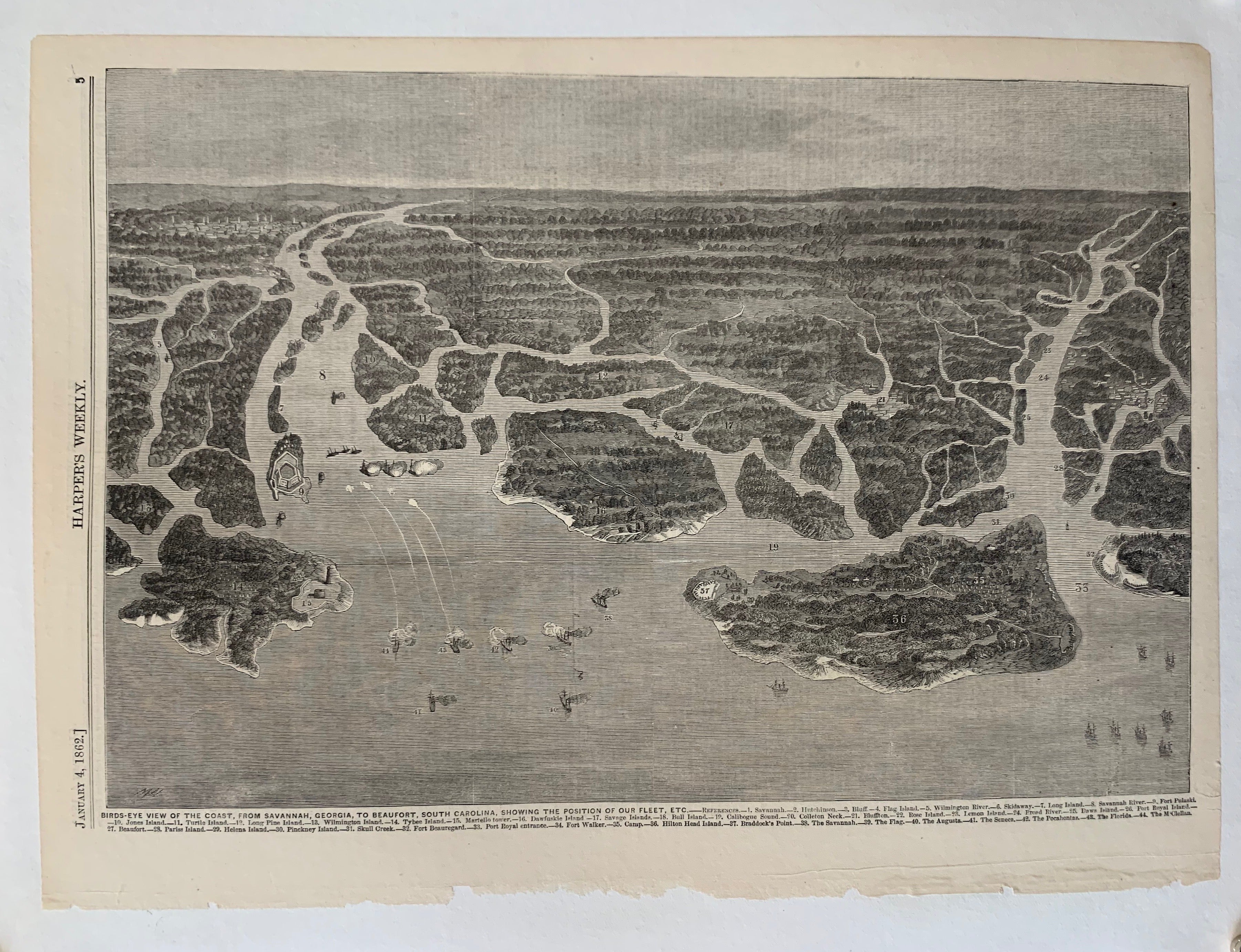 Harpers Weekly January 4 1862