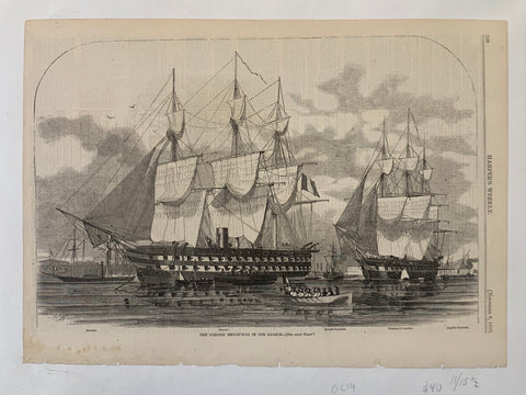 Link to  The Foreign Men-Of-War in our Harbor1862  Product