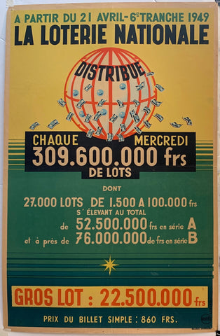 Link to  La Loterie NationaleLeruth 1949  Product