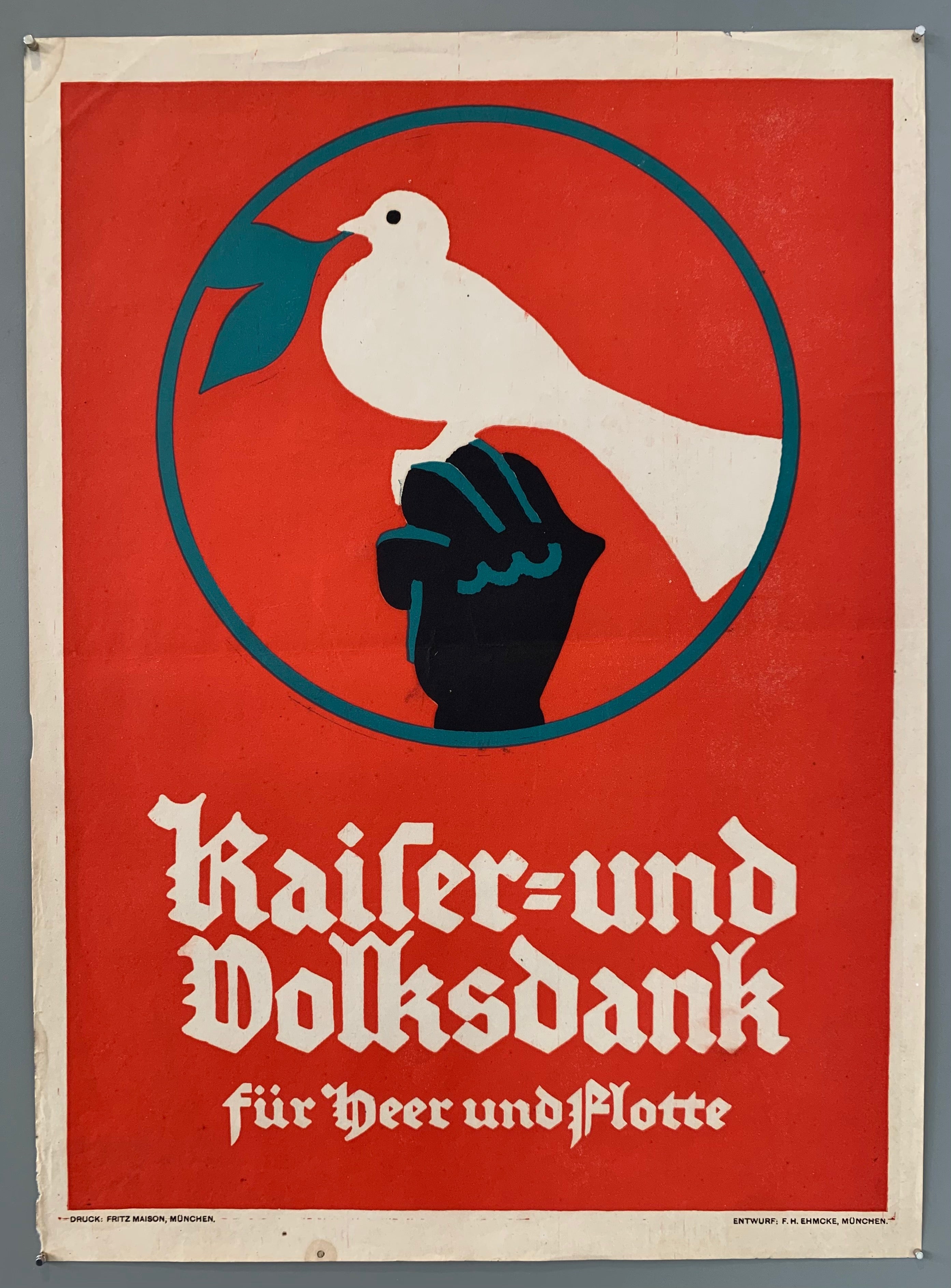 Kaiser und Volksbank Poster